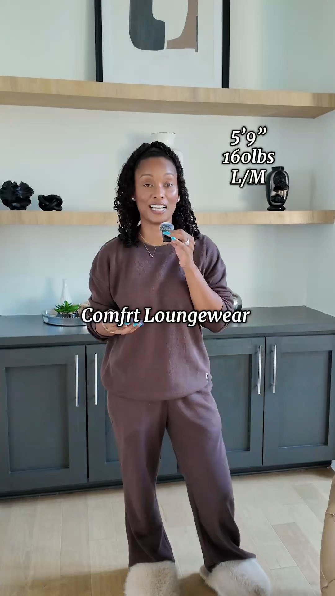 I'm 5’9” and I get my top in Large and bottoms in Medium for the Comfrt Waffle Sets
 

 #LTKOver40 #LTKSaleAlert #LTKStyleTip