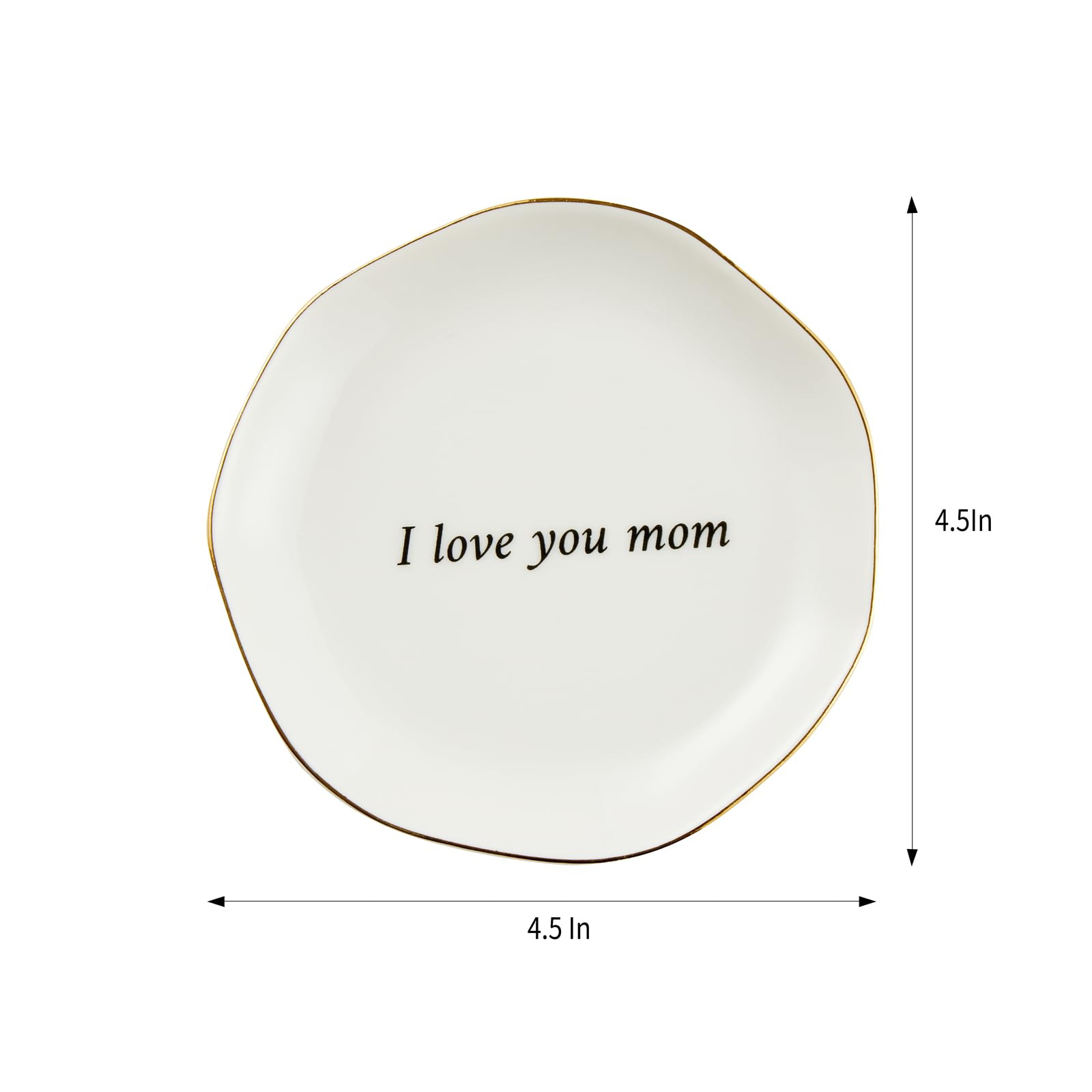 Gifts for Mom, Ceramic Jewelry Tray Ring Dish Mom Gifts, Valentines Day Christmas Mothers Day Bir... | Amazon (US)