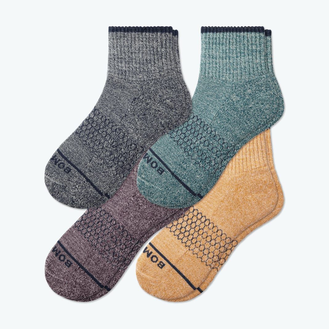 Women's Merino Wool Blend Quarter Sock 4-Pack | Bombas Socks