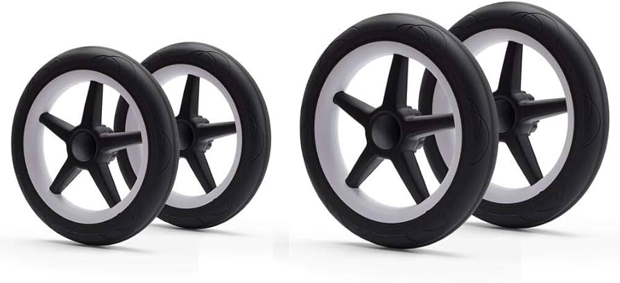 Bugaboo Donkey 3 Foam Wheels Replacement Set (4 Wheels) - Compatible with Donkey & Donkey2 - Whit... | Amazon (US)