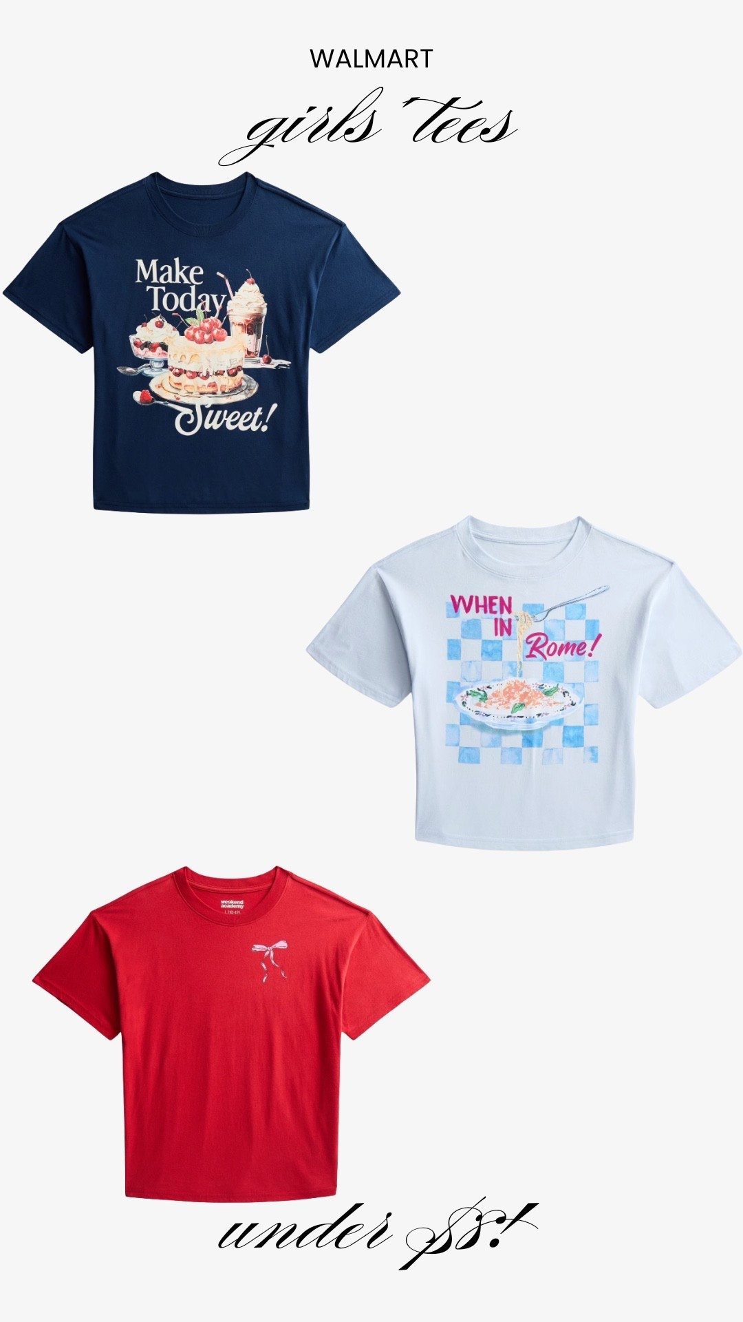 I love these little girl tees! 

#LTKKids #LTKSeasonal