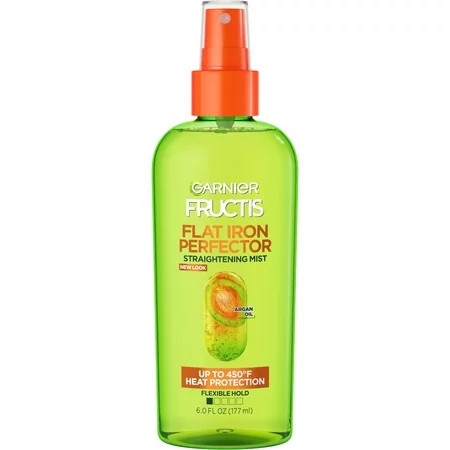 Garnier Fructis Flat Iron Perfector Straightening Mist Hair Sprays Argan Oil All Hair Types 6 fl oz | Walmart (US)