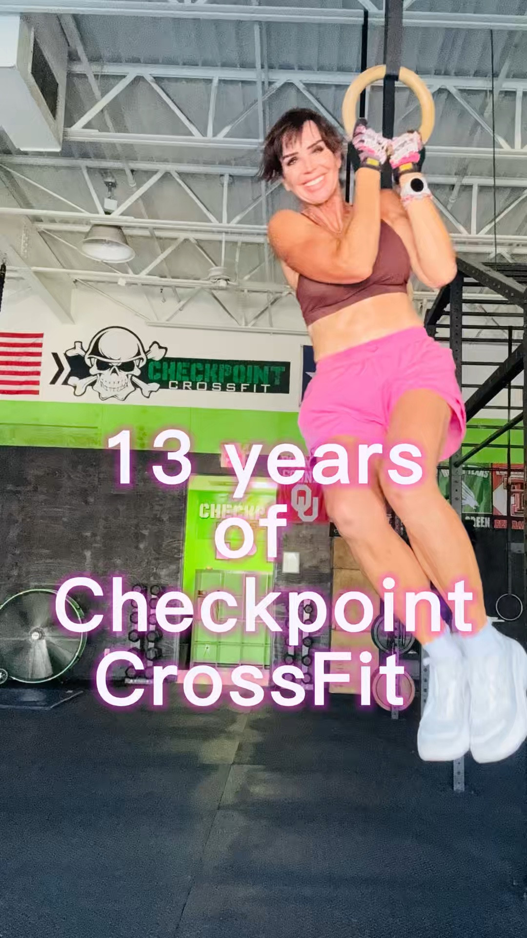 13 years of Checkpoint CrossFit!  We are so thankful for such an amazing community of friends and athletes that make up our gym!  A few have been with us almost the entire time!! So incredible!!  Cheers to 13 years!! Cheers to my husband Darrell who runs the show, and puts his heart and soul into each day!!

#LTKfitnessgoals #LTKActive #LTKOver40