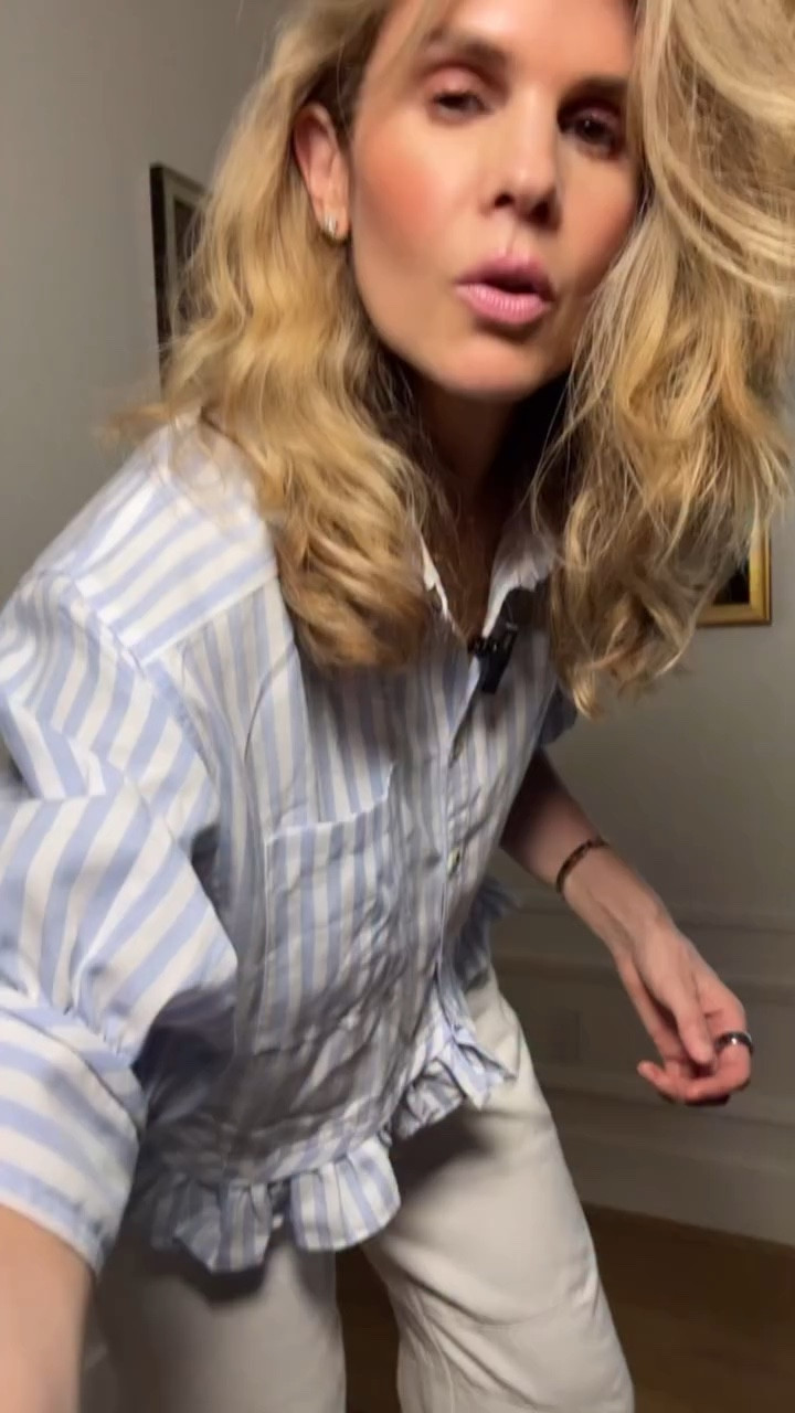 Simple but elevated ✨
Light blouse + white pants = always a yes
All from Amazon 🤍