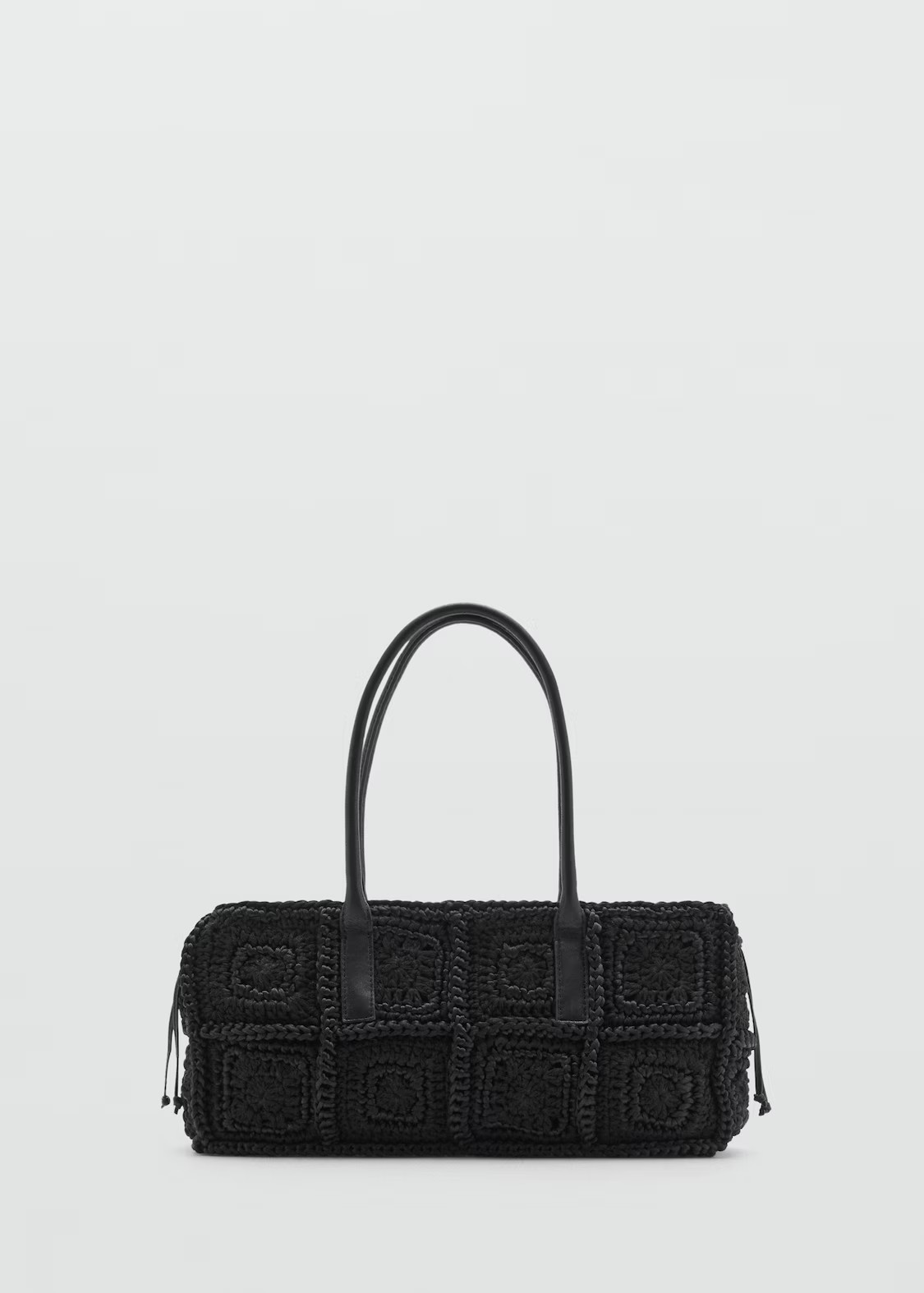 Crochet shoulder bag - Women | MANGO United Kingdom | MANGO (UK)
