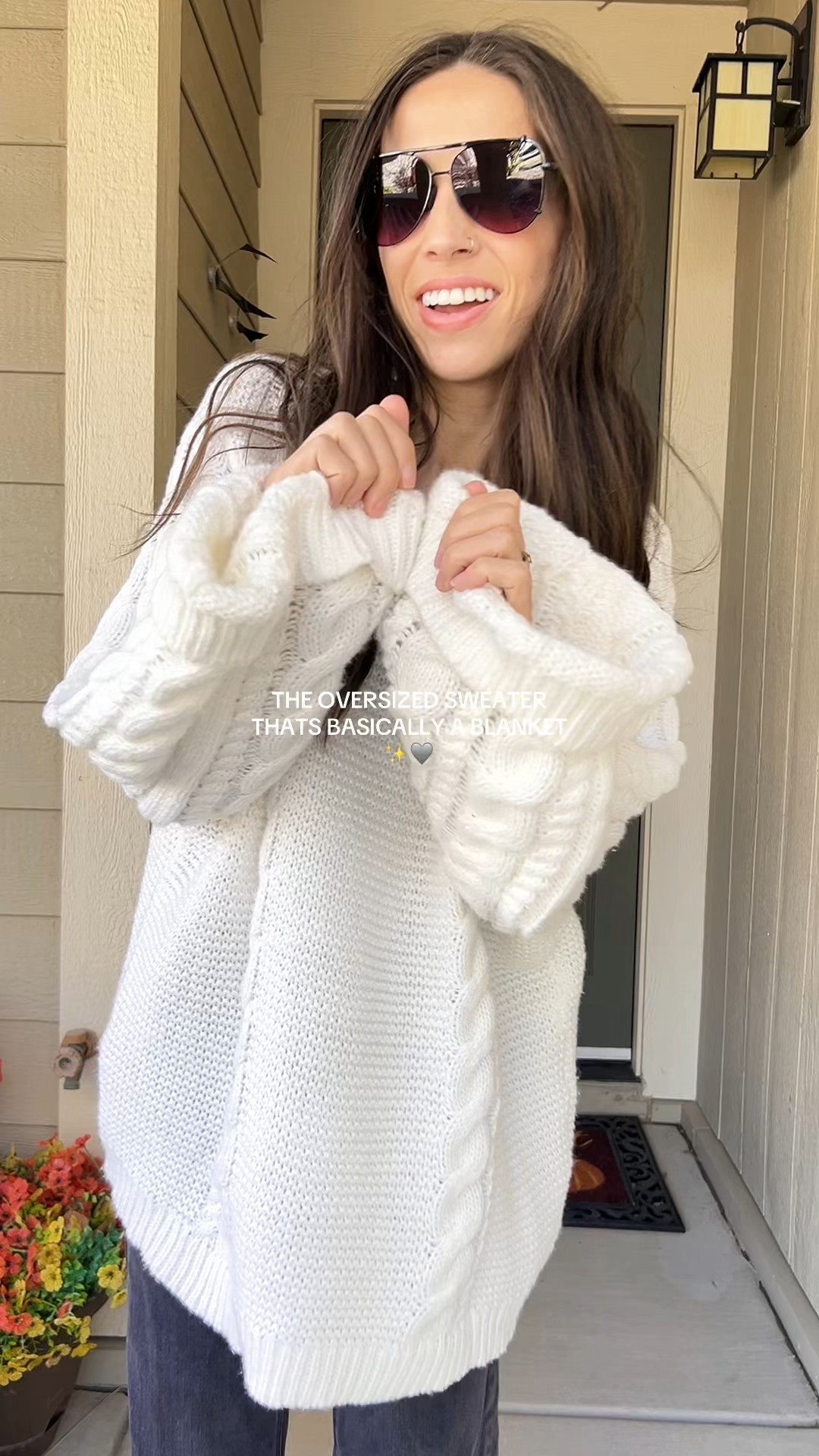 Living for these chunky knit oversized sweaters! #chunkyknitsweater #oversizedsweater #ootd 

#LTKFindsUnder50 #LTKStyleTip