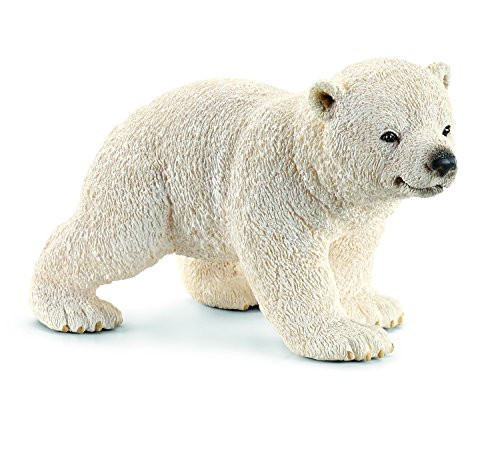 Schleich Walking Polar Bear Cub Toy Figure | Amazon (US)