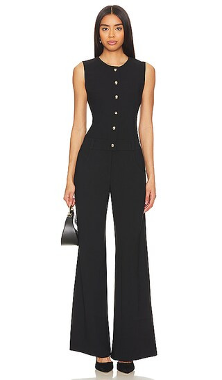 x REVOLVE Tori Jumpsuit in Black | Revolve Clothing (Global)