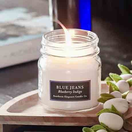 Spring & Summer: 8 oz Mason Jar Scented Candle | Southern Elegance Candle Company