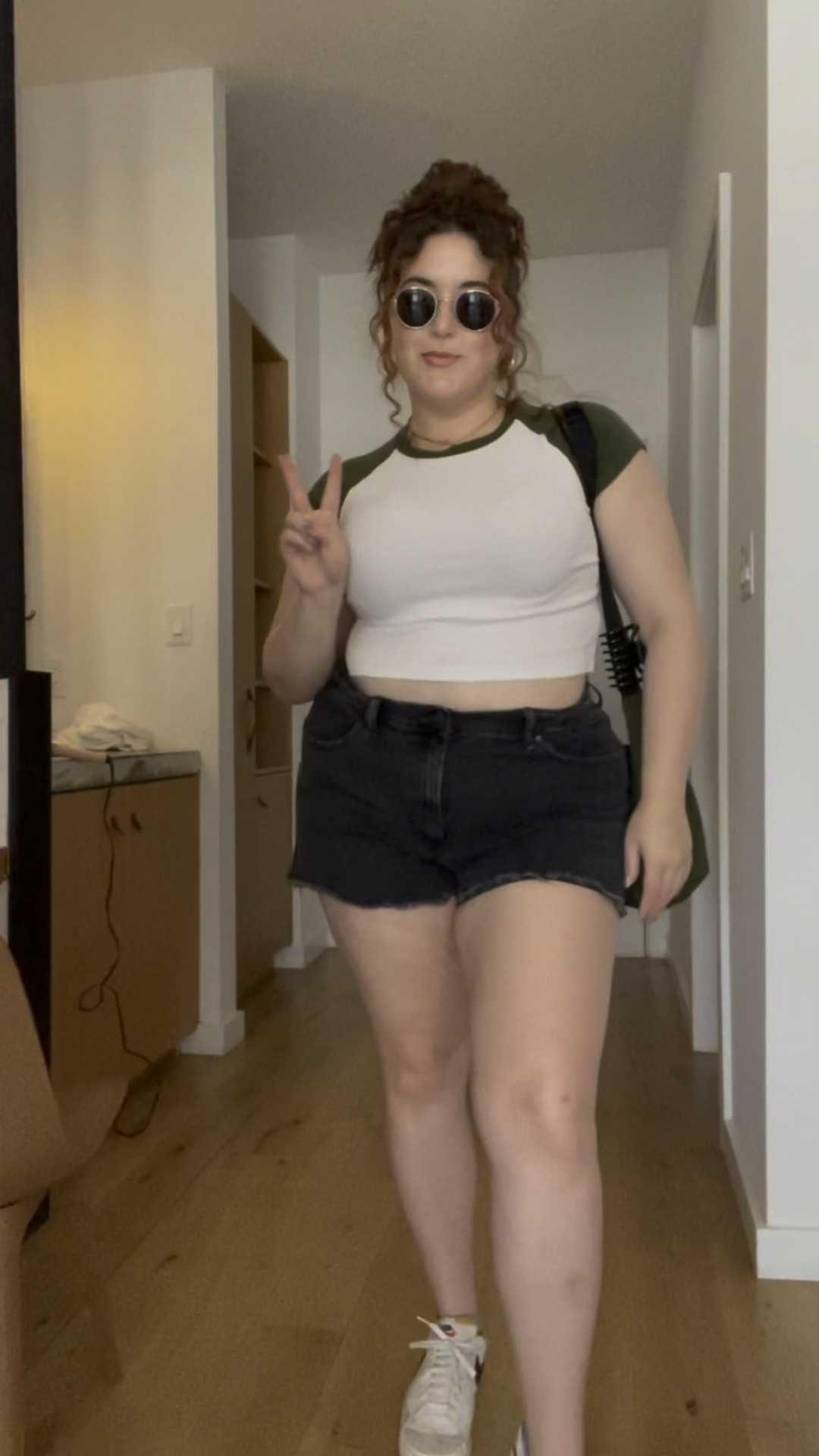 Sometimes a plan Tee and Jean shorts will just HIT🙌🏻 

#LTKstyletip #LTKFind #LTKcurves