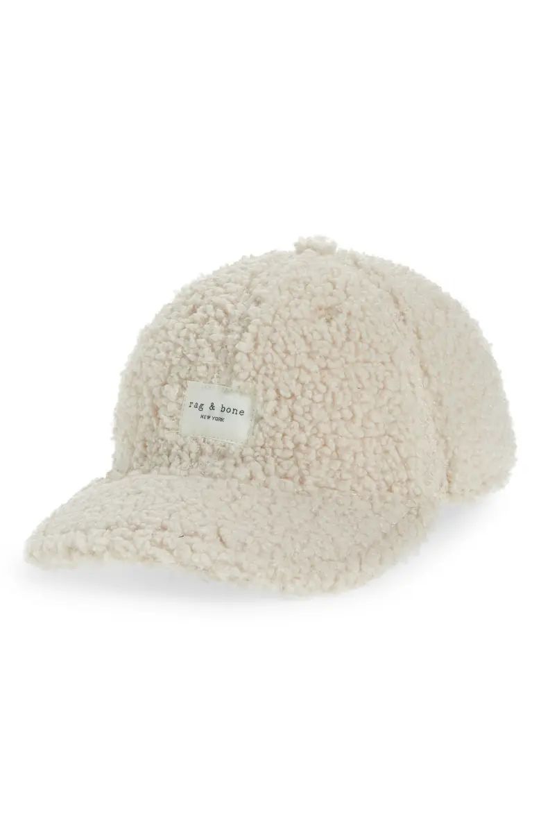 Addison Fleece Baseball Cap | Nordstrom