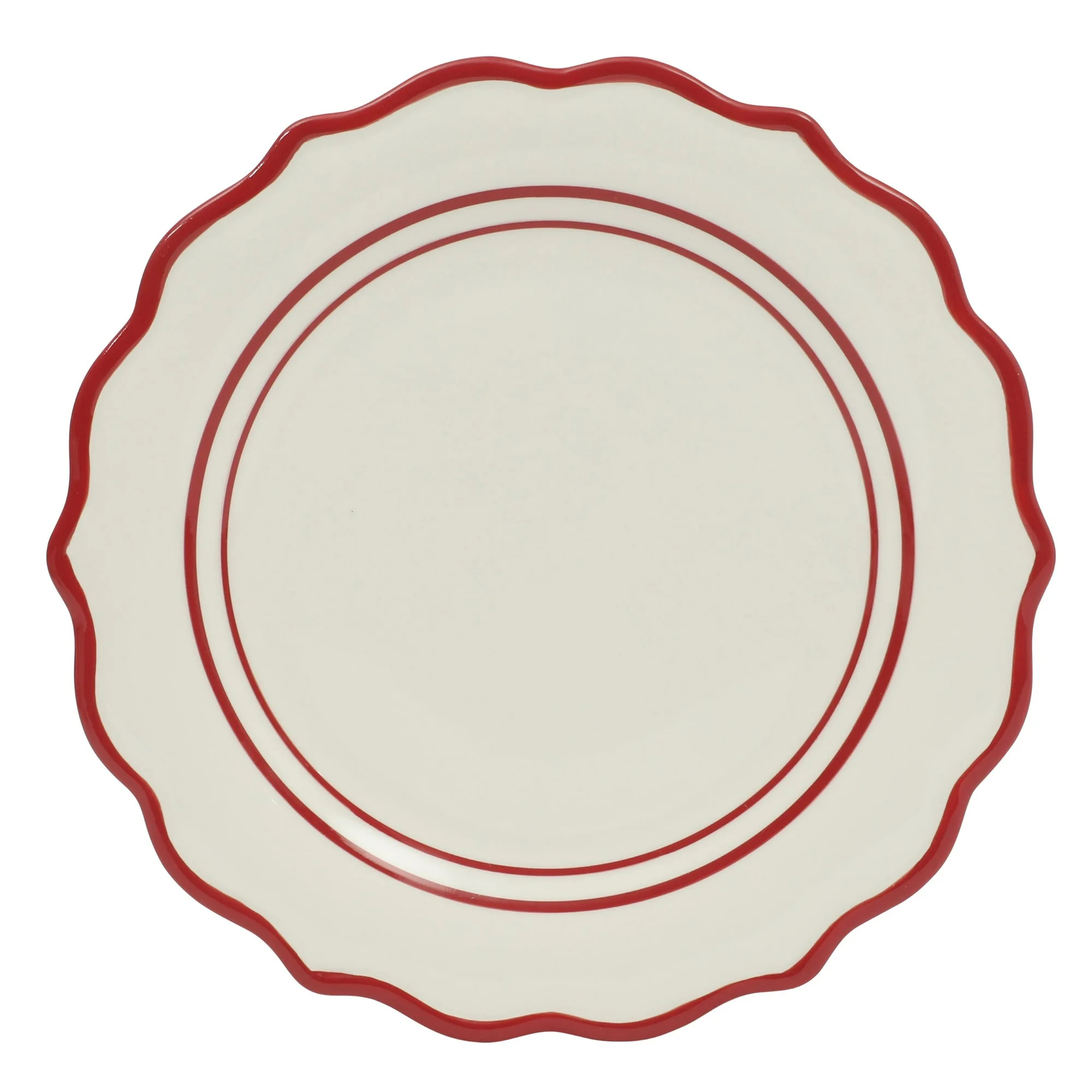The Pioneer Woman Ainsley 10.5-Inch Dinner Plate, White | Walmart (US)
