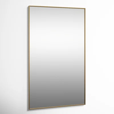 Sabine Metal Rectangle Wall Mirror | Wayfair North America