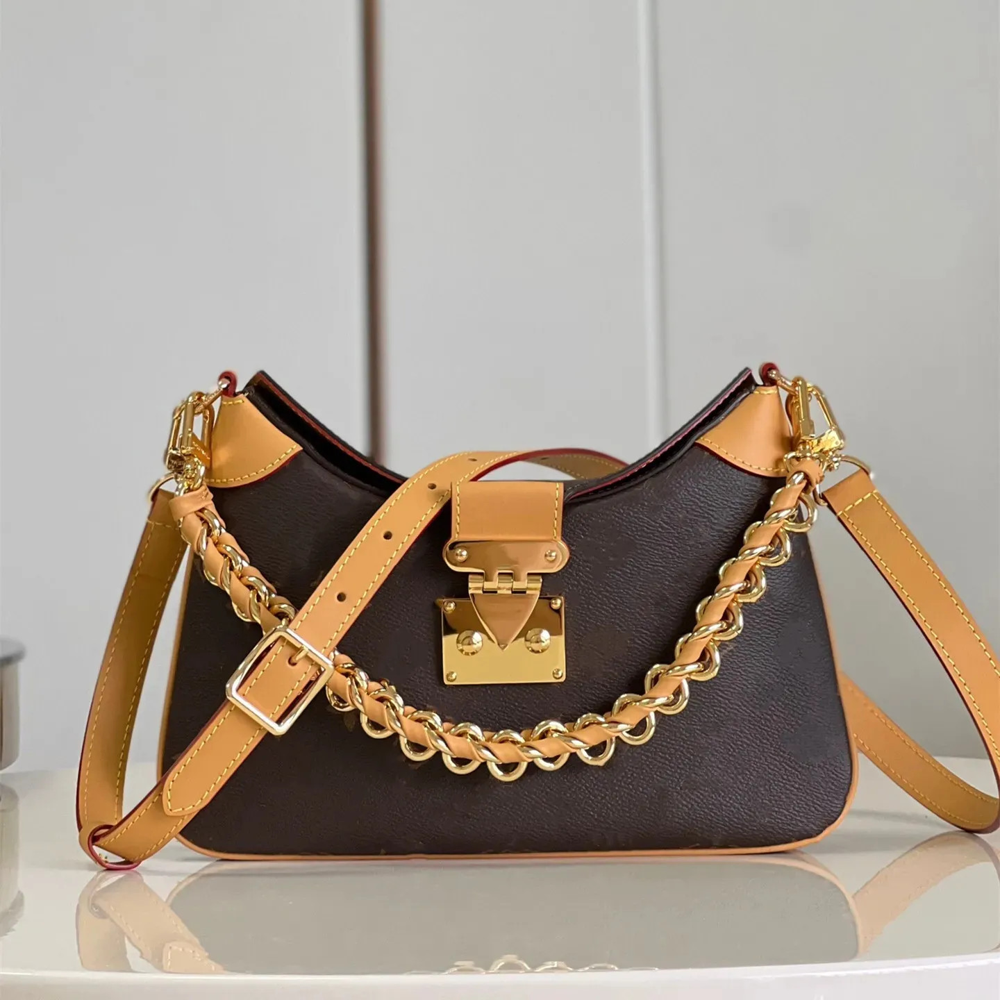 Designer bag Twinny handbag women cross body bag Brown presbyopia hand braided chain Handbag luxu... | DHGate