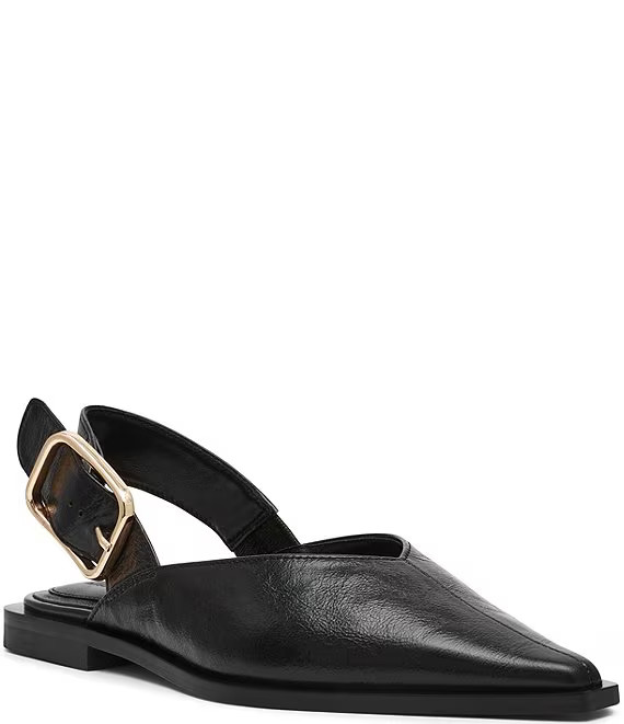 Shay Leather Slingback Flats | Dillard's