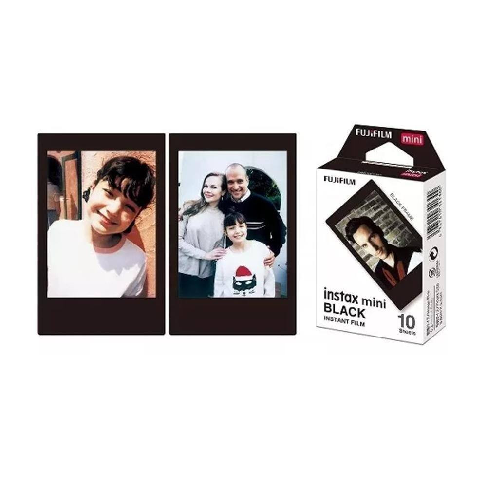 Filme Instax Mini Instantâneo Fujifilm Black 10 Fotos | Casas Bahia (BR)