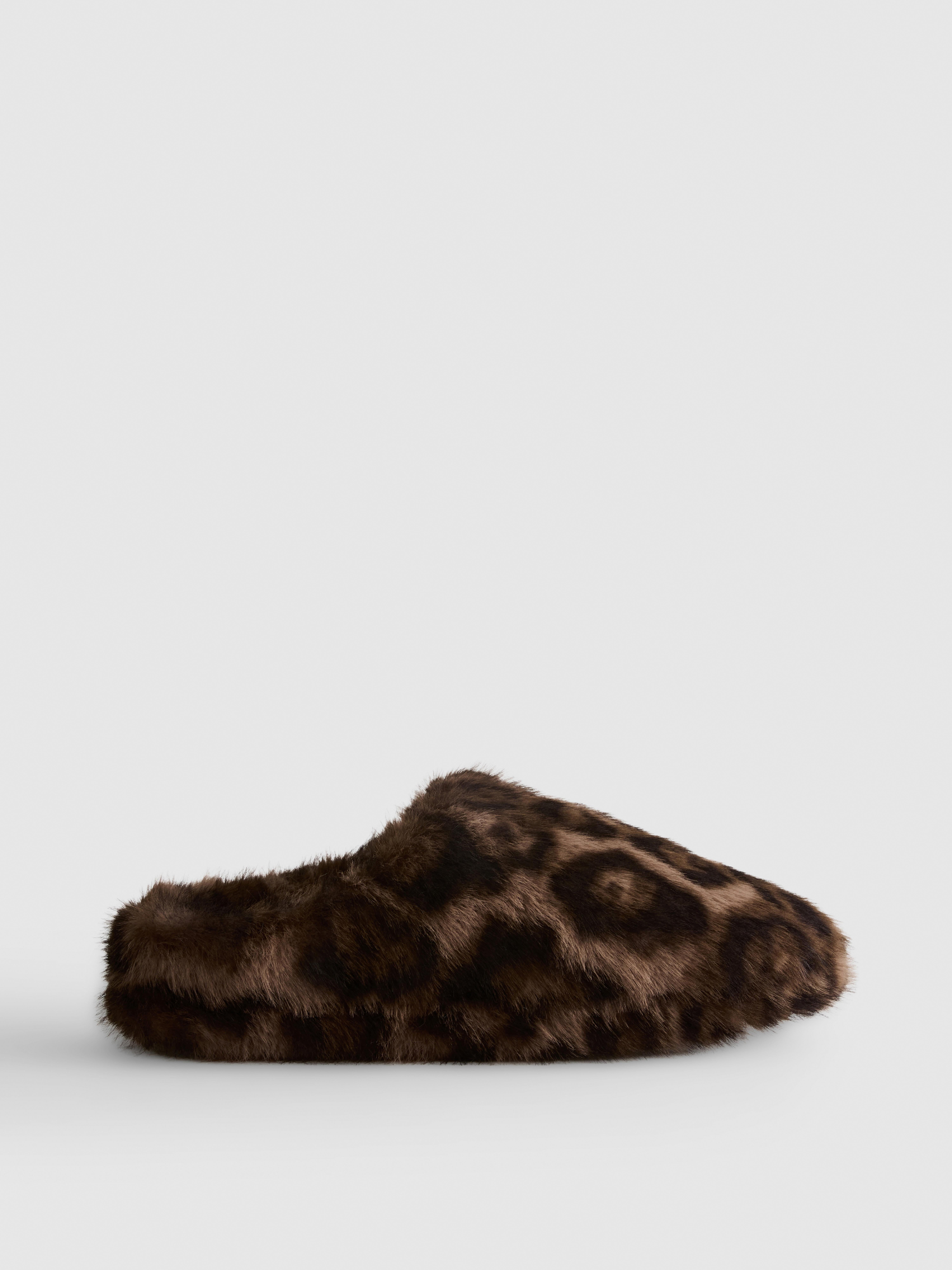 Faux Fur Mule Slippers | Primark UK