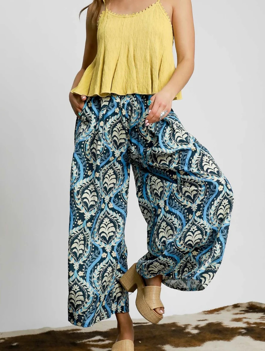 Boho Wide Leg Pants | The Collection TX 