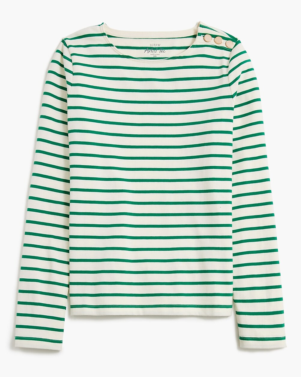 Button-shoulder tee | J.Crew Factory