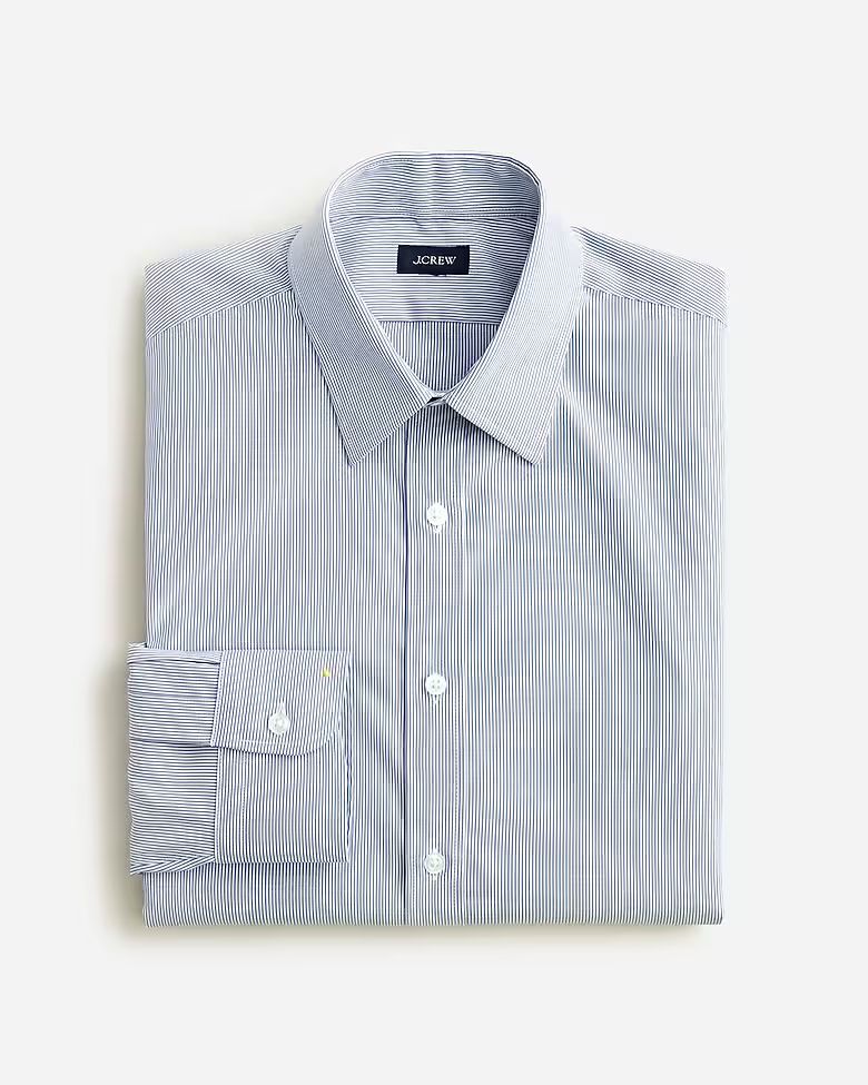 Slim Bowery wrinkle-free dress shirt with point collar | J.Crew US