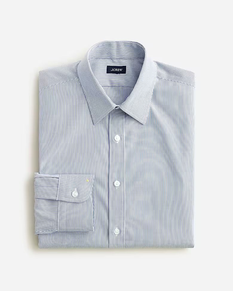 Slim Bowery wrinkle-free dress shirt with point collar | J. Crew US