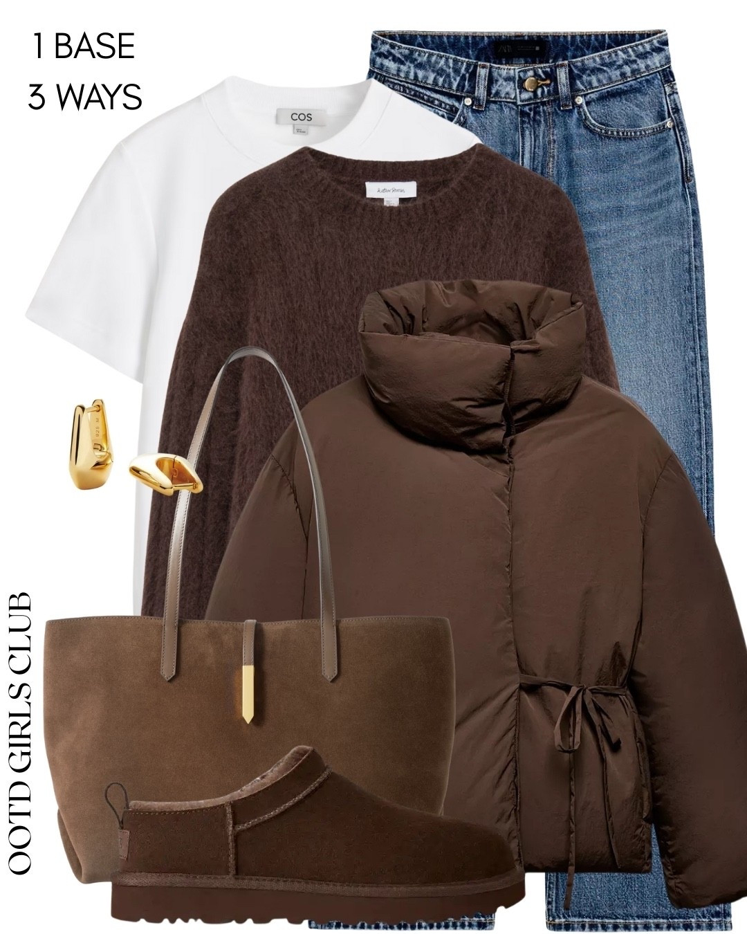 Gorgeous brown tones with your classic white t shirt and jeans 

#LTKwinter #LTKshoes #LTKstyletip