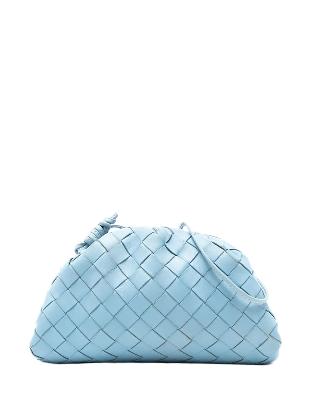 Bottega Veneta Pre-Owned 2012-2025 Nappa Intrecciato The Mini Pouch crossbody bag - Blue | Farfetch Global