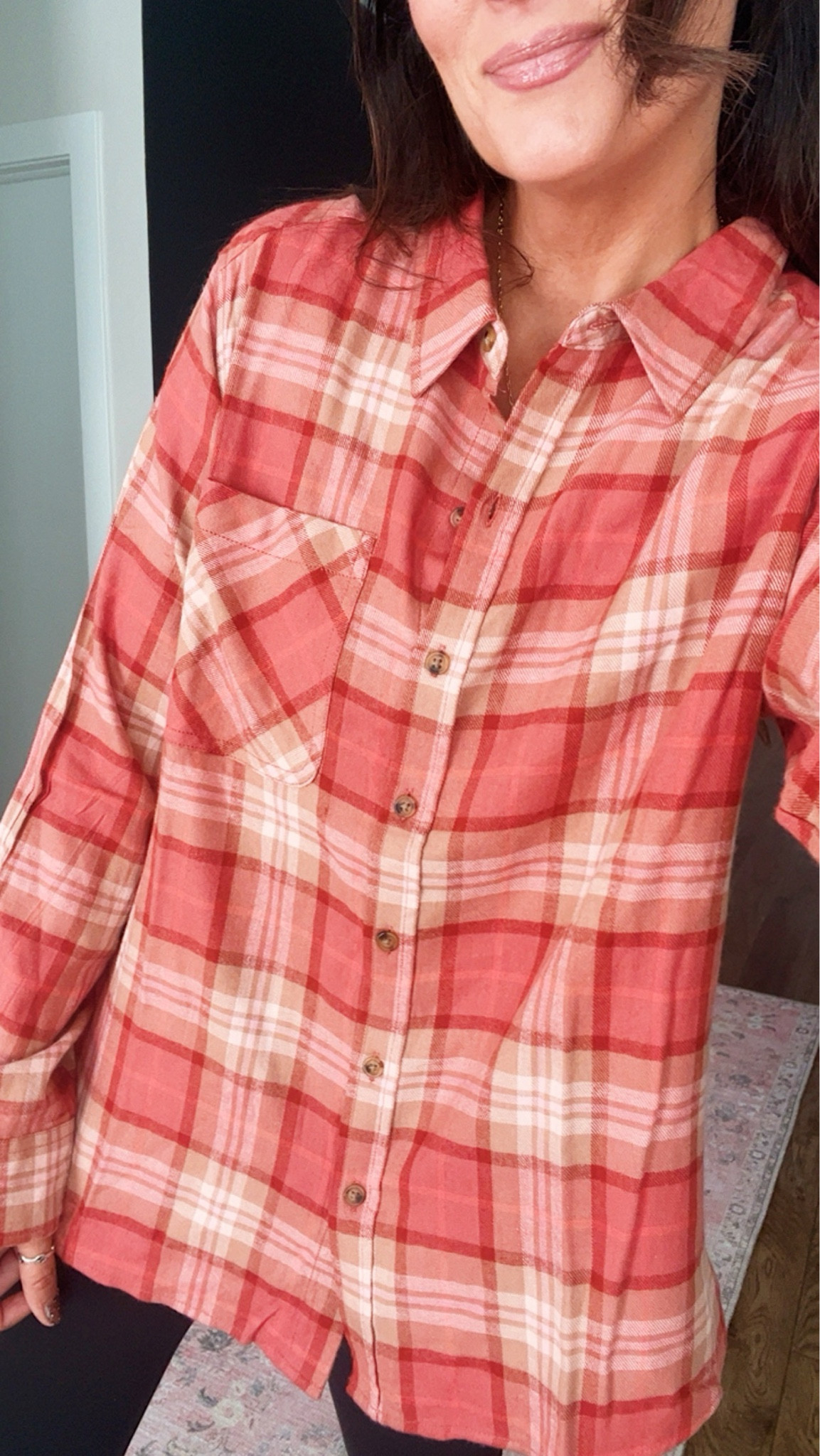 Comfiest flannel! Sized up to an XL for an oversized fit #WalmartPartner #WalmartFashion @walmart @walmartfashion

#LTKStyleTip #LTKSeasonal #LTKFindsUnder50