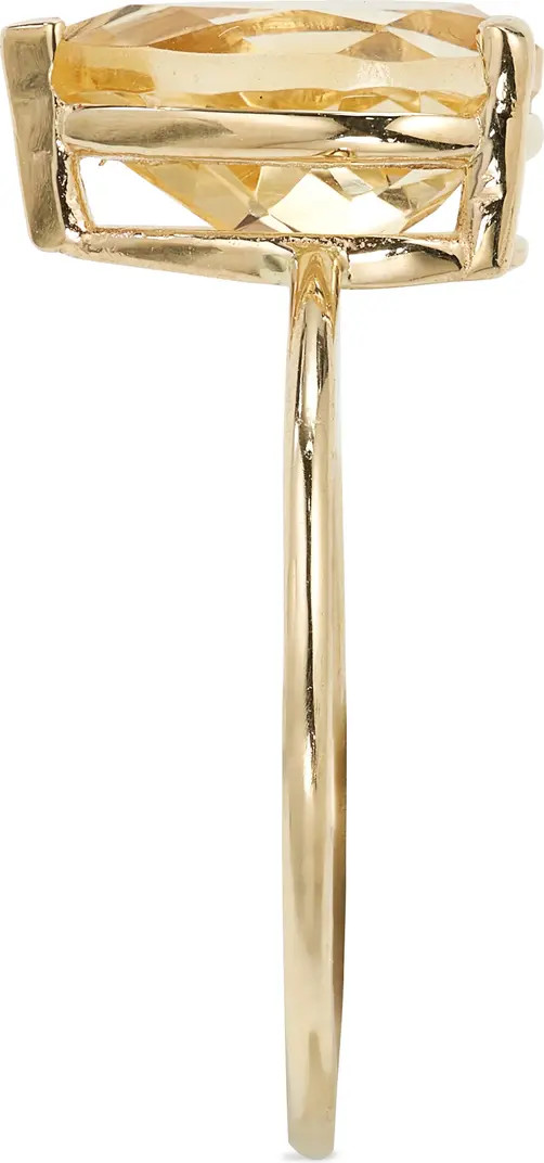 14K Gold Citrine Statement Ring | Nordstrom