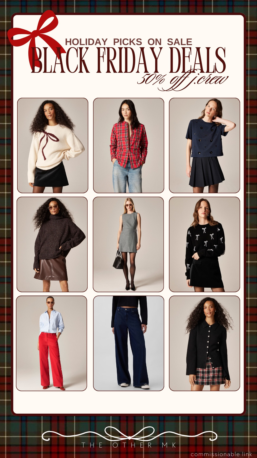 50% off crew Black Friday sale 

#LTKWorkwear #LTKHoliday #LTKCyberWeek