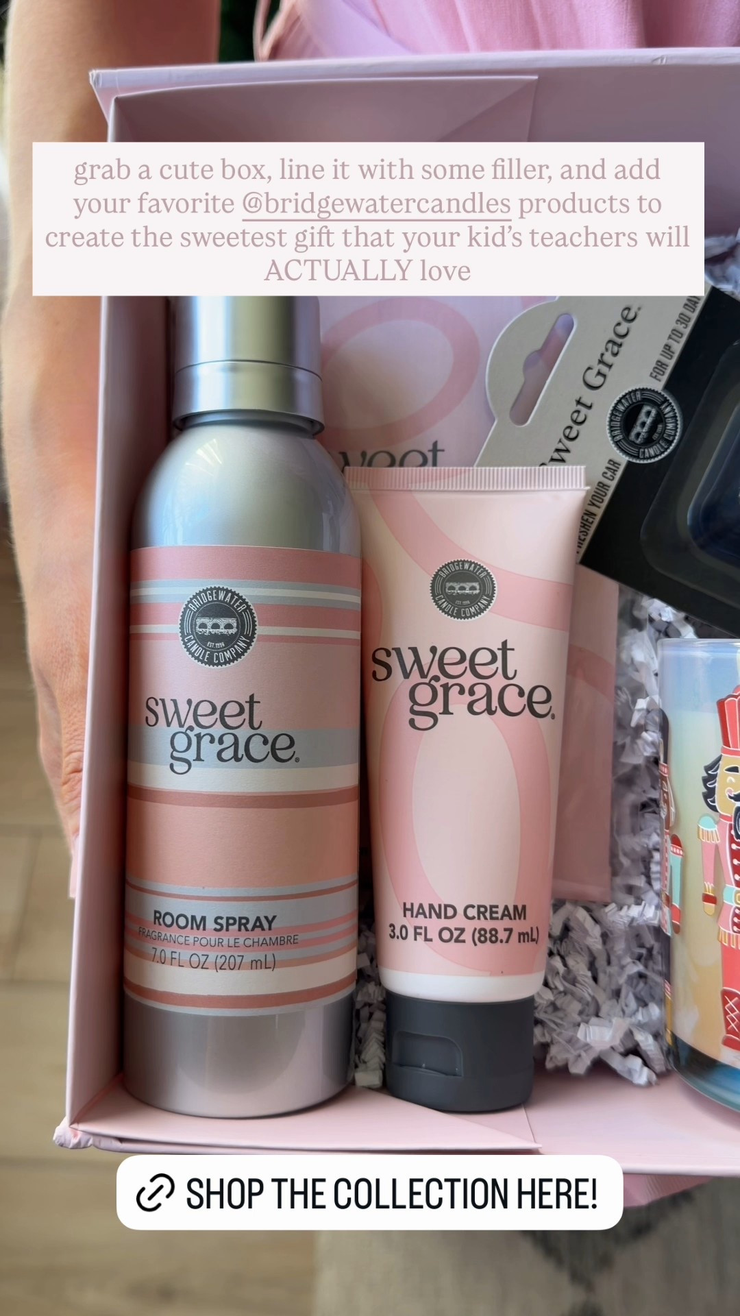 Gifts for her! Bridgewater candles sweet Grace collection 