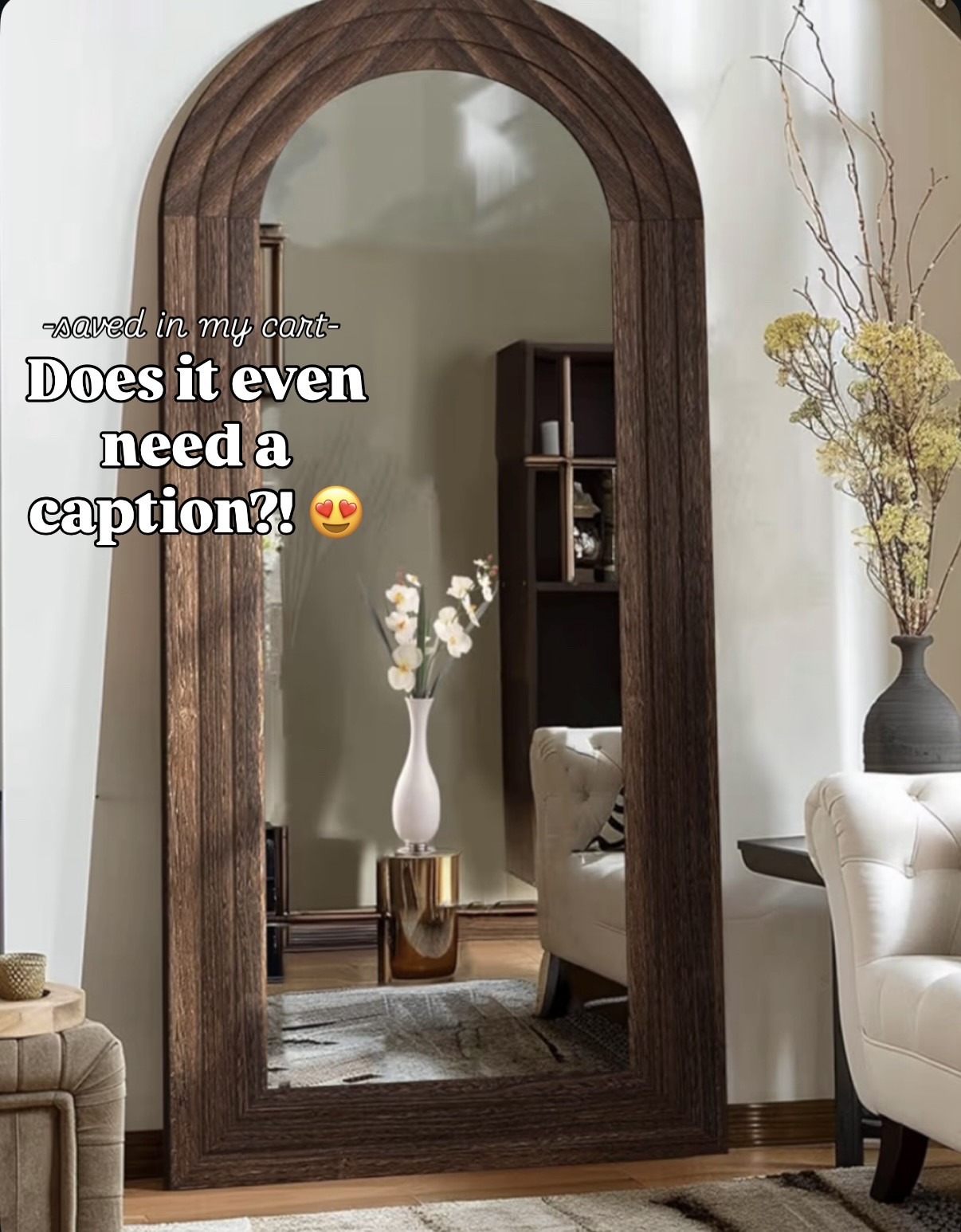 Not me looking around my house searching for a place I can put this stunning mirror from Amazon!

#LTKHome #LTKSaleAlert