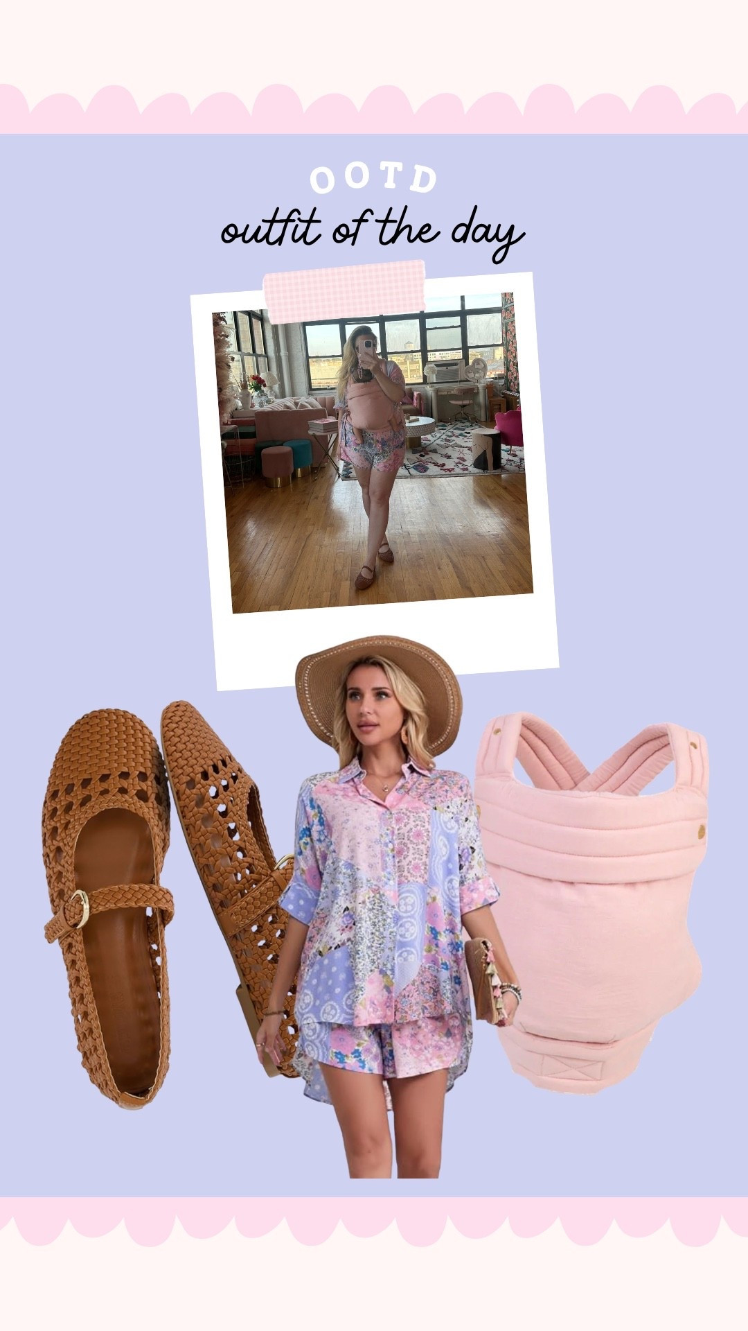 ootd 🩷 mom-fit, matching set, summer postpartum outfit

#LTKootd #LTKmomlife #LTKBaby