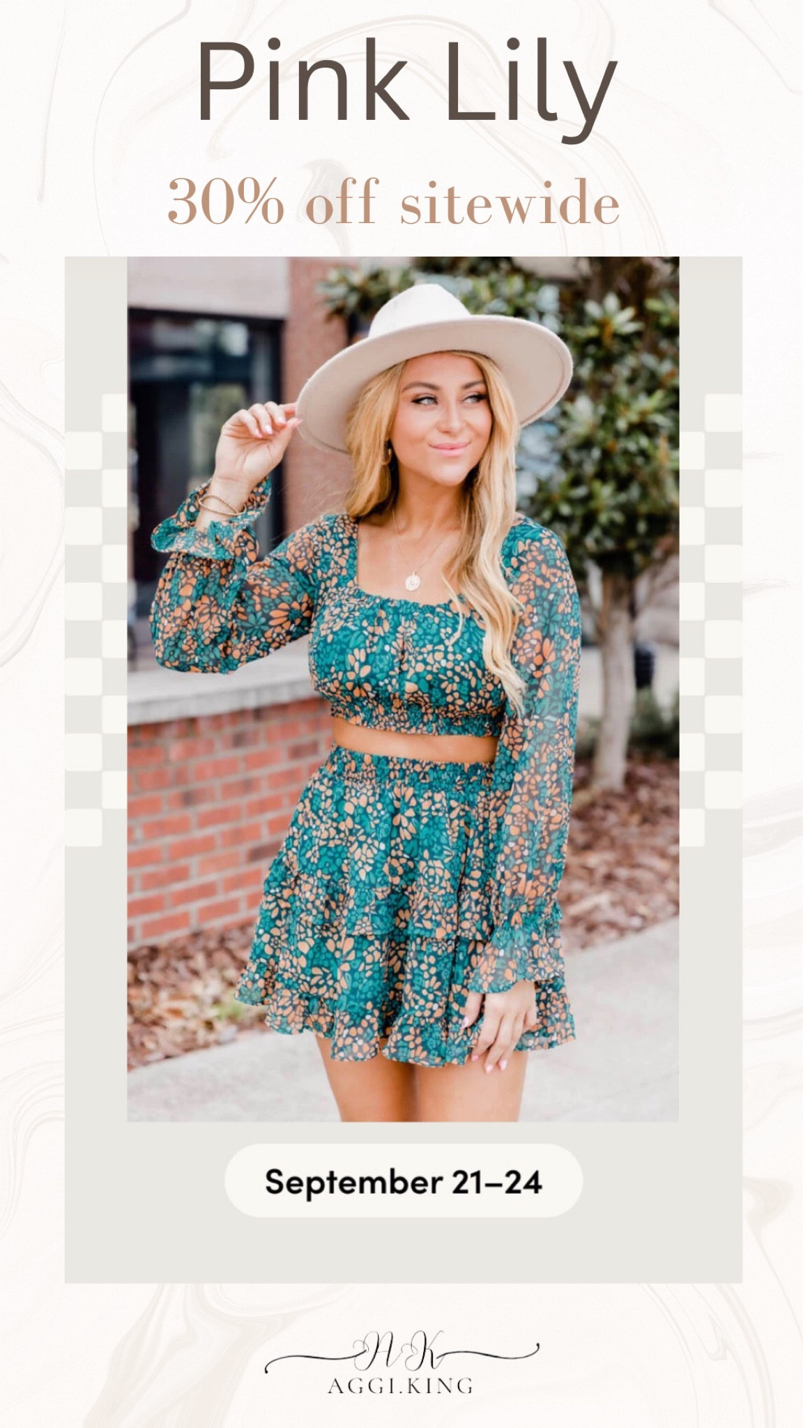 30% off sitewide 

#LTKSale #LTKGiftGuide #LTKHoliday