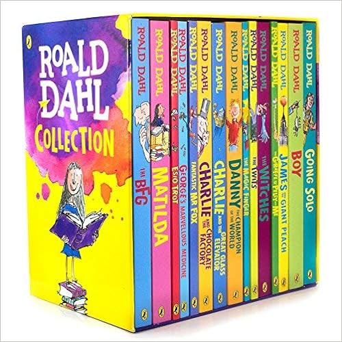 Roald Dahl Collection 15 Fantastic Stories Box Set Including Boy, The BFG, Matilda and Charlie an... | Amazon (US)