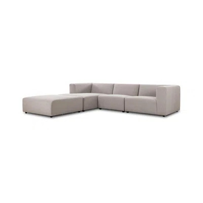 Lawndale 3PC LAF Sectional W/ Ottoman-Napa Sandstone | Wayfair North America