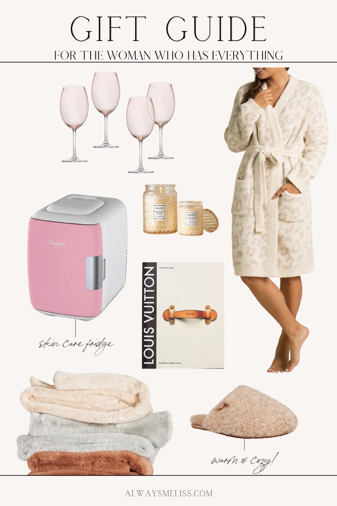 Gifts for the woman who has everything!! These are items anyone would love, cozy, self care picks🤍

#LTKHoliday #LTKhome #LTKshoecrush