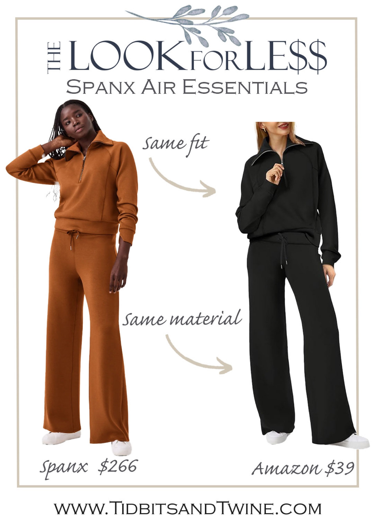 This Spanx air essentials set is the softest thing I own, but it's  definitely an investment!!! Style class helps you to determine wheth