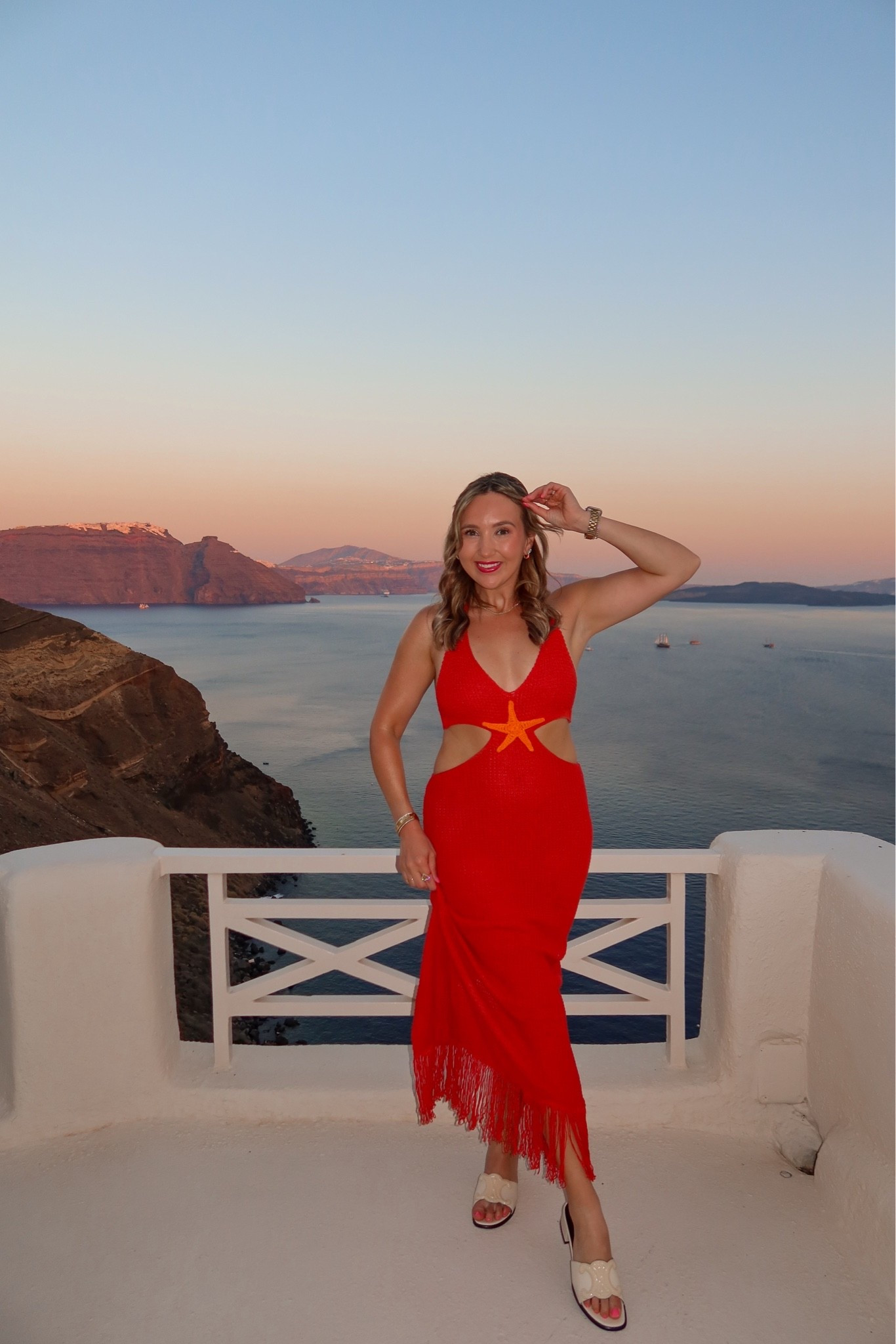 Perfect vacay dress, wearing size small. It’s actually a cover up but you cannot see through it so I wore as an actual dress to dinner