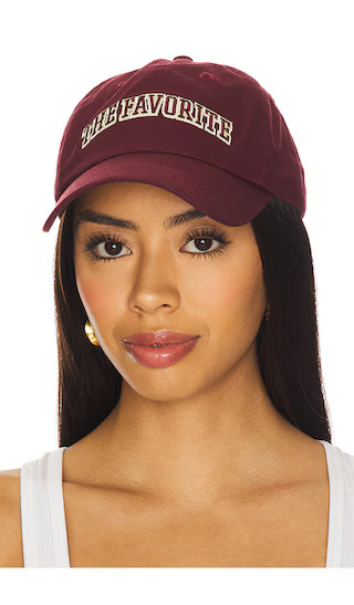 The Favorite Baseball Hat in Burgundy | Revolve Clothing (Global)