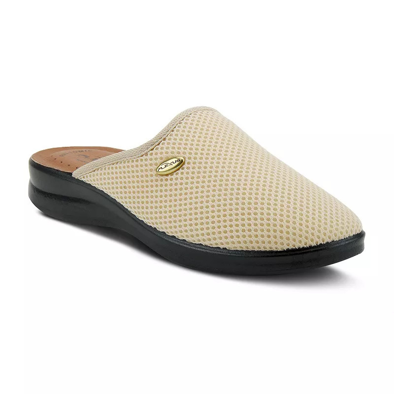 Flexus by Spring Step Women's Scuff Slippers, Size: 36, Beige | Kohl's