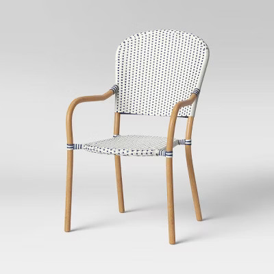 French Bistro Stacking Patio Accent Chair - Threshold™ | Target