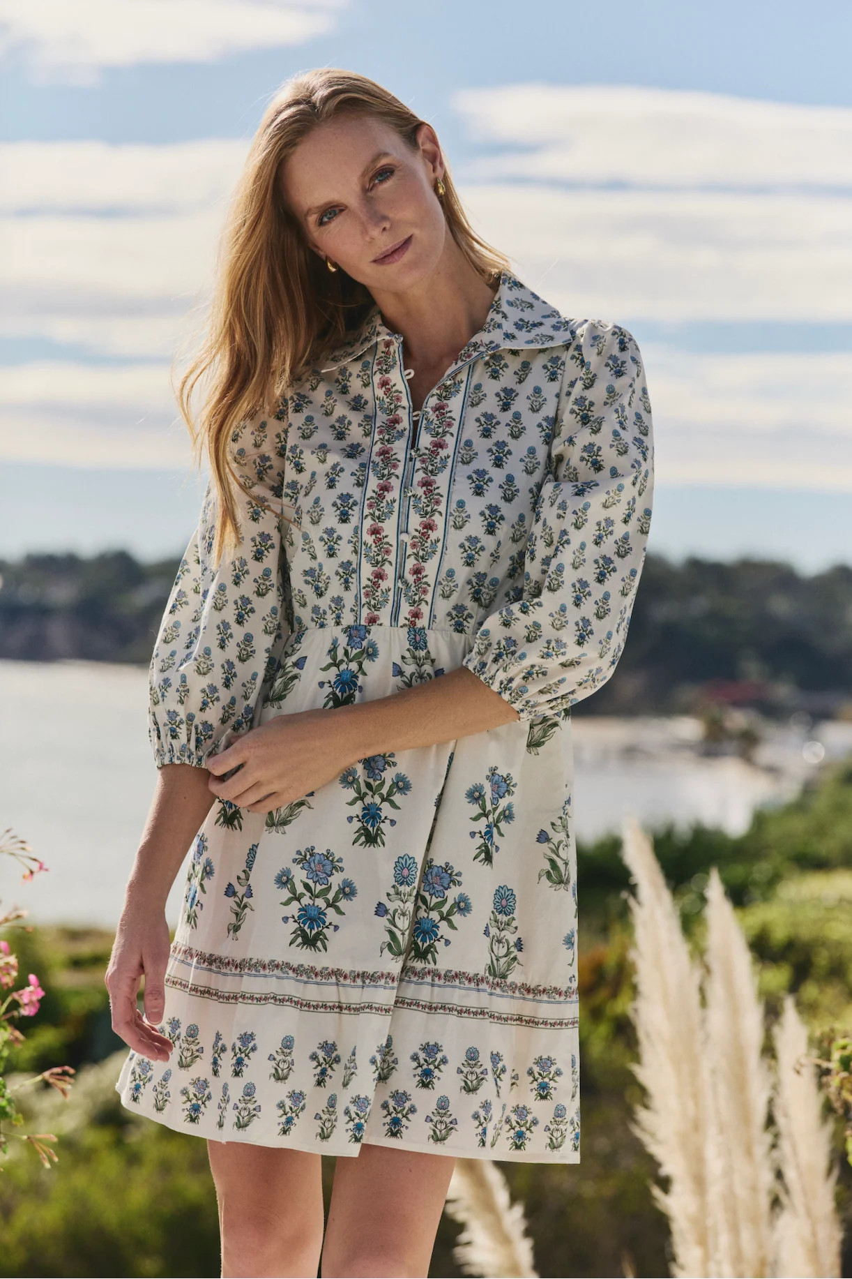 Halle Mini Dress in Party on the Prairie - FINAL SALE | Hermoza