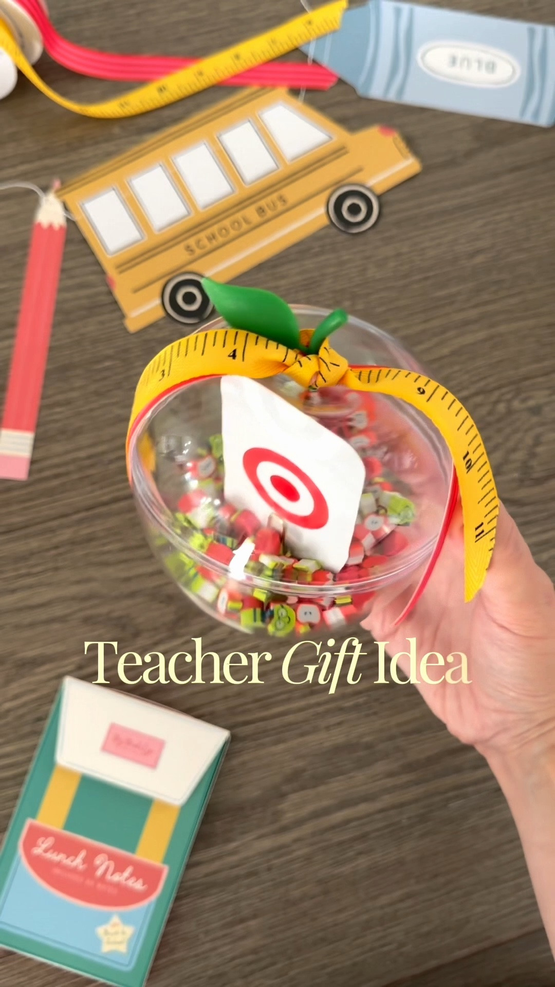 Teacher Gift Idea ✨🍎 #backtoschool #school #firstdayofschool

#LTKHome #LTKKids #LTKSeasonal