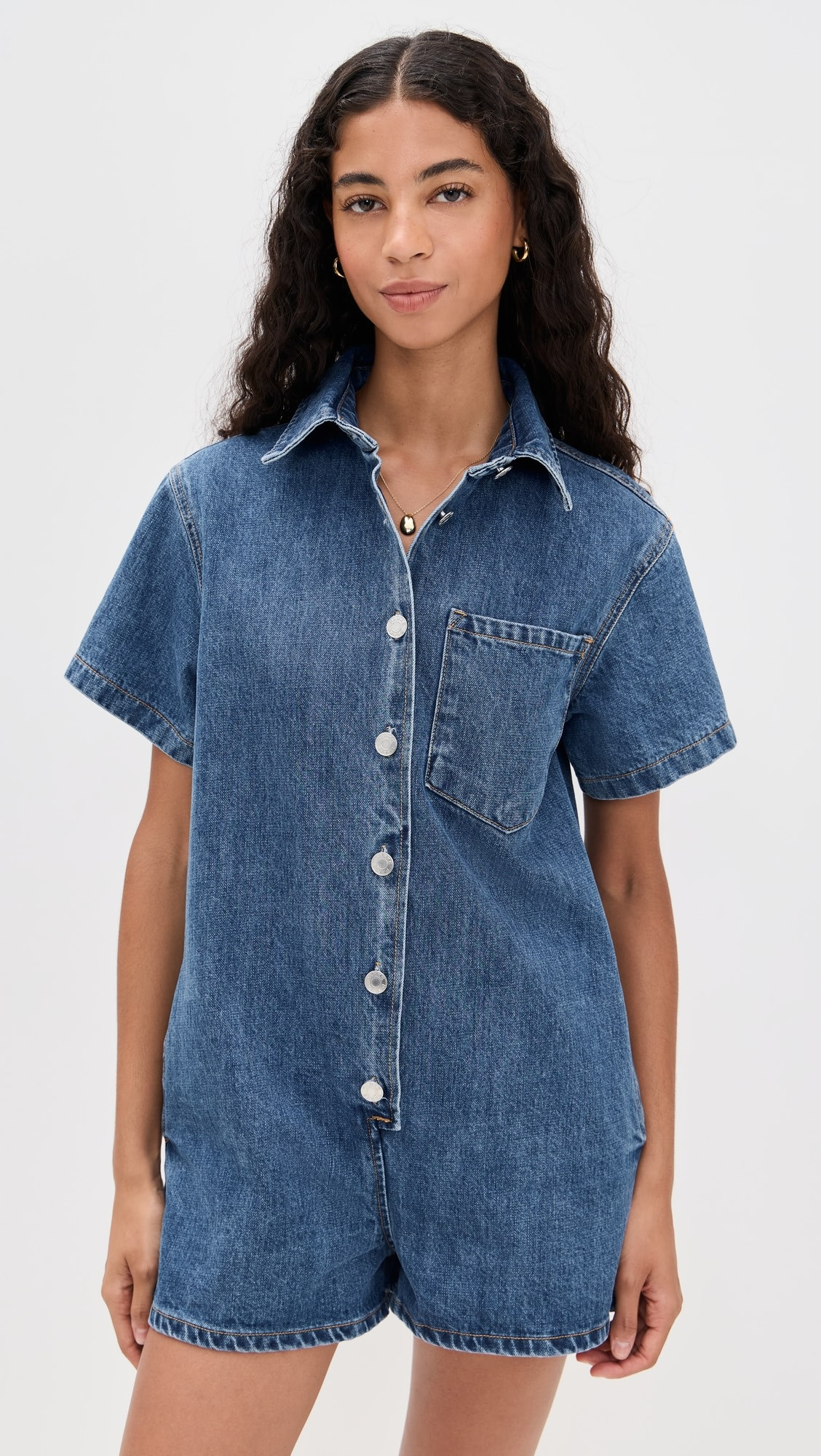 Short Sleeve Romper | Shopbop