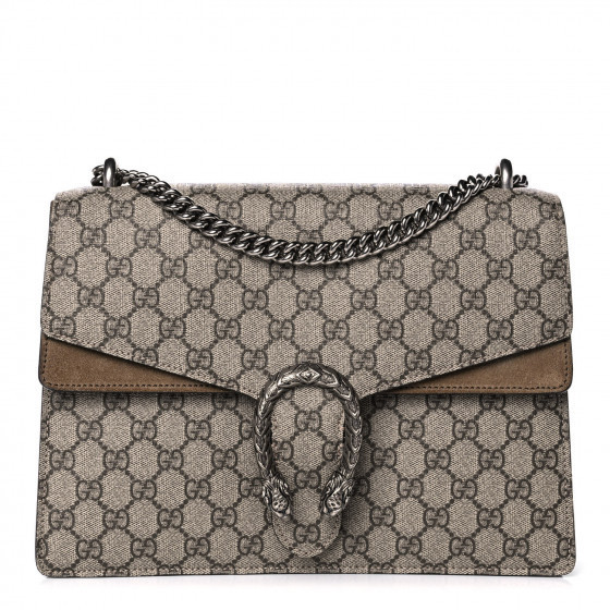 GUCCI

GG Supreme Monogram Medium Dionysus Shoulder Bag Taupe | Fashionphile