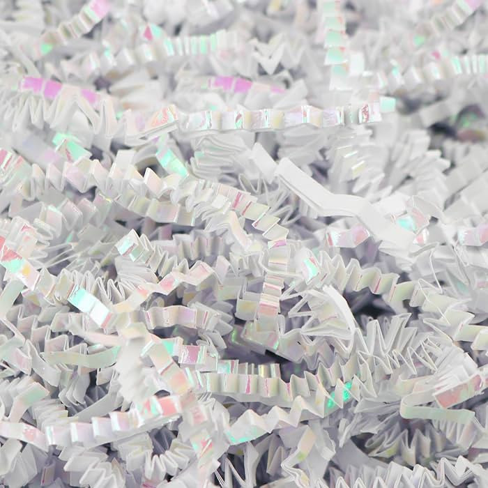 MagicWater Supply - 2 LB - Diamond White - Crinkle Cut Paper Shred Filler great for Gift Wrapping... | Amazon (US)