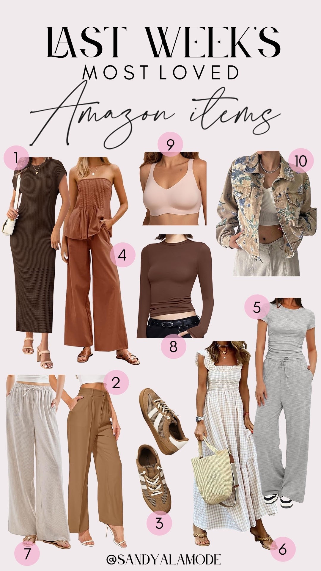 Last week’s best sellers. Amazon fashion. Amazon fall finds. Amazon matching set. Amazon trendy denim jacket. Amazon trendy sneakers. Amazon fall dress  

#LTKStyleTip #LTKSeasonal #LTKFindsUnder100