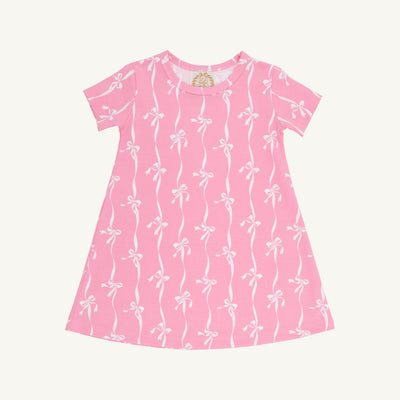 Polly Play Dress - Bell Court Bows (Hamptons Hot Pink) | The Beaufort Bonnet Company