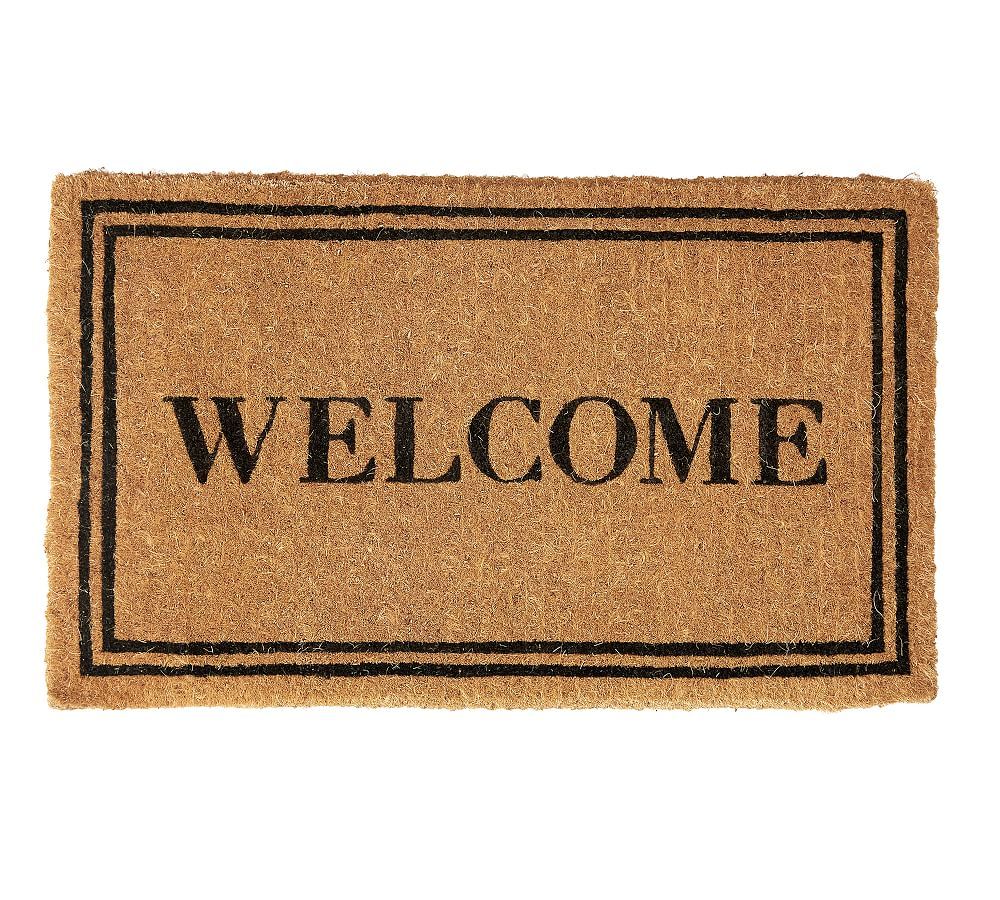 Classic Welcome Doormat | Pottery Barn (US)